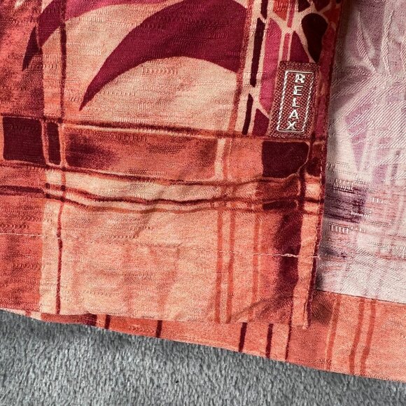 Tommy Bahama Men M Silk Linen Palm Trees Beach Summer Night Rum Cocktail - Picture 4 of 9